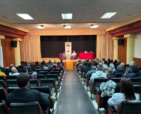 Juan Antonio López presenta su novela Astrágalo en Alguazas 2