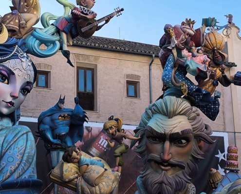Más de 150 alguaceños viajan a las Fallas de Valencia 5